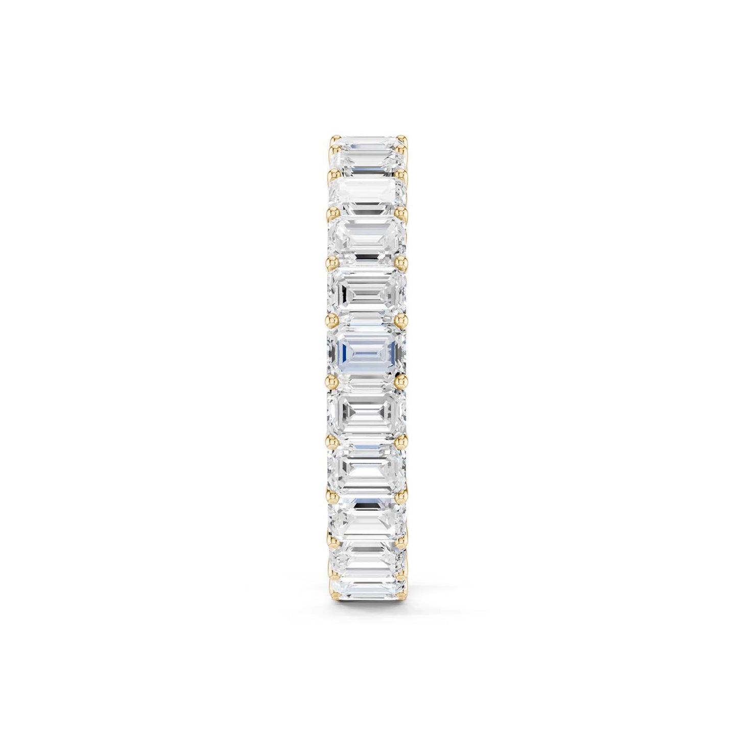 Classic Emerald Eternity Band