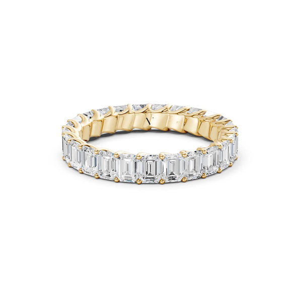 Classic Emerald Eternity Band