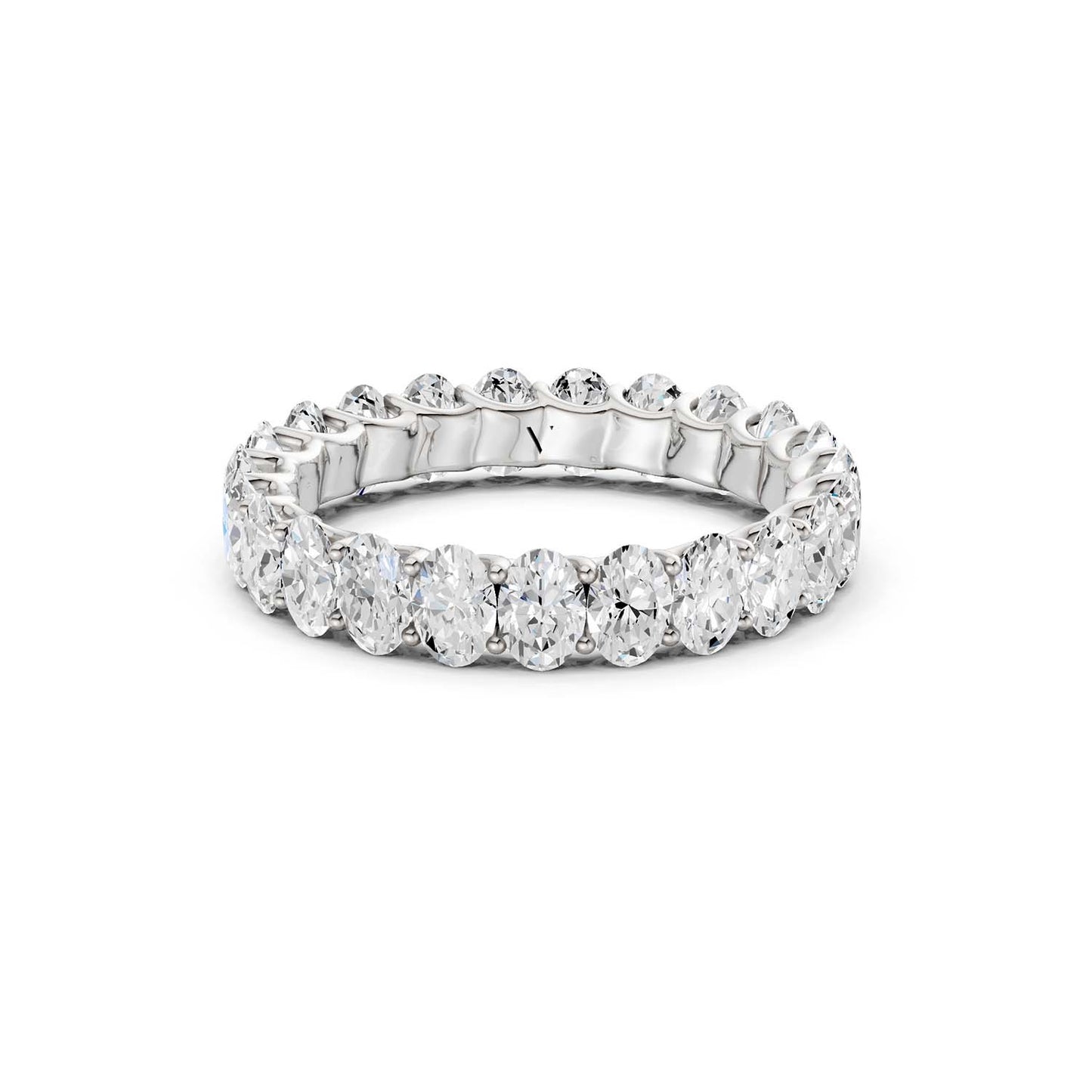 Classic Oval Eternity Band