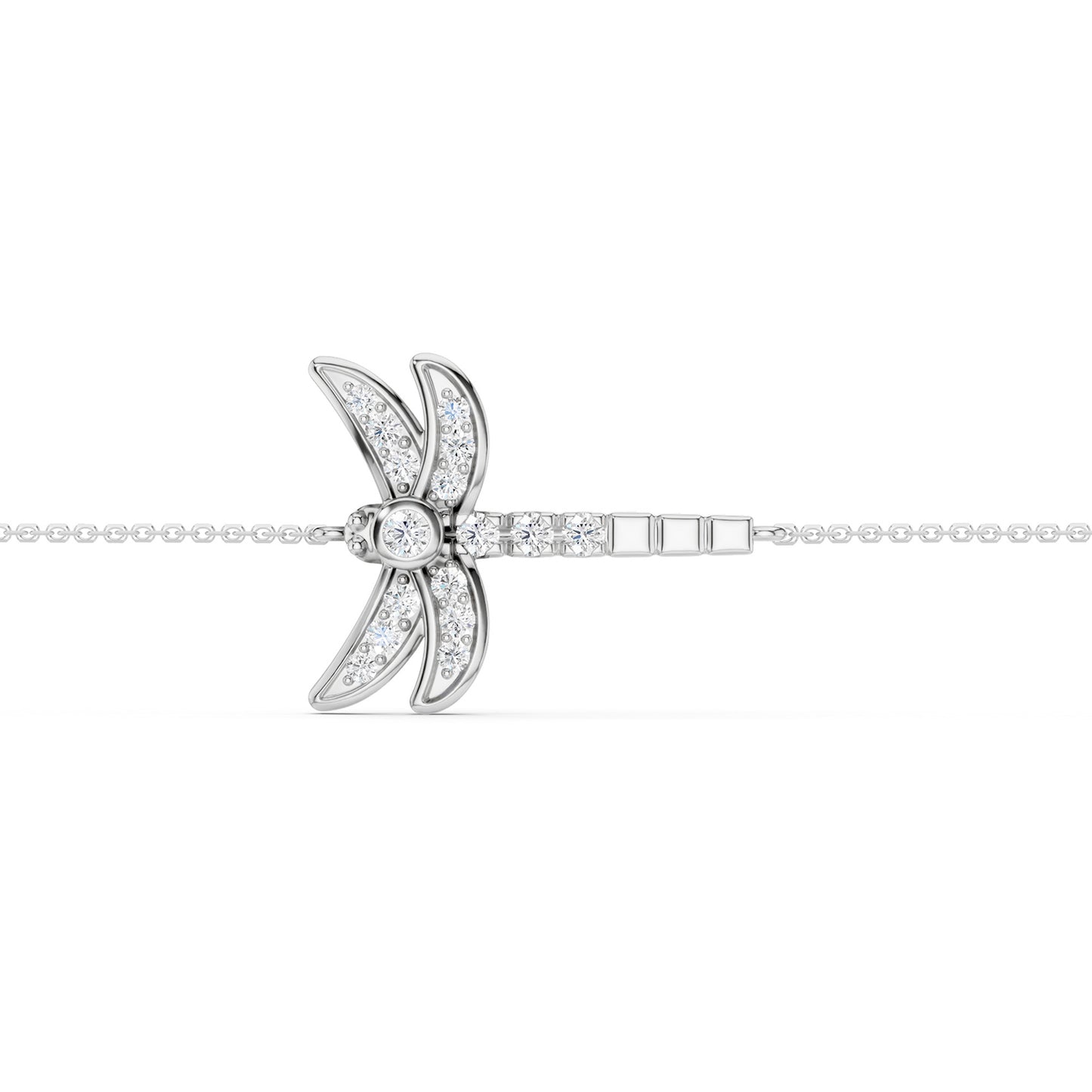Dragonfly Grace Chain Bracelet