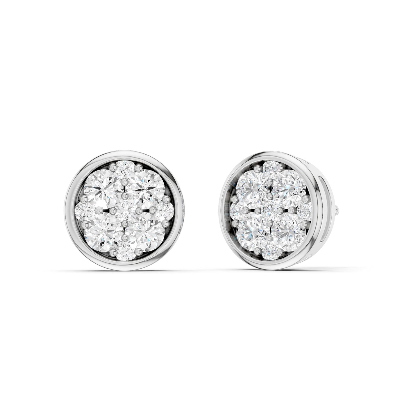 Round-Shaped Cluster Studs