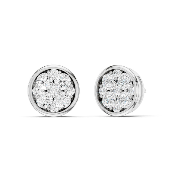 Round-Shaped Cluster Studs