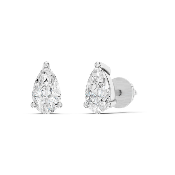 Pear-Cut Studs