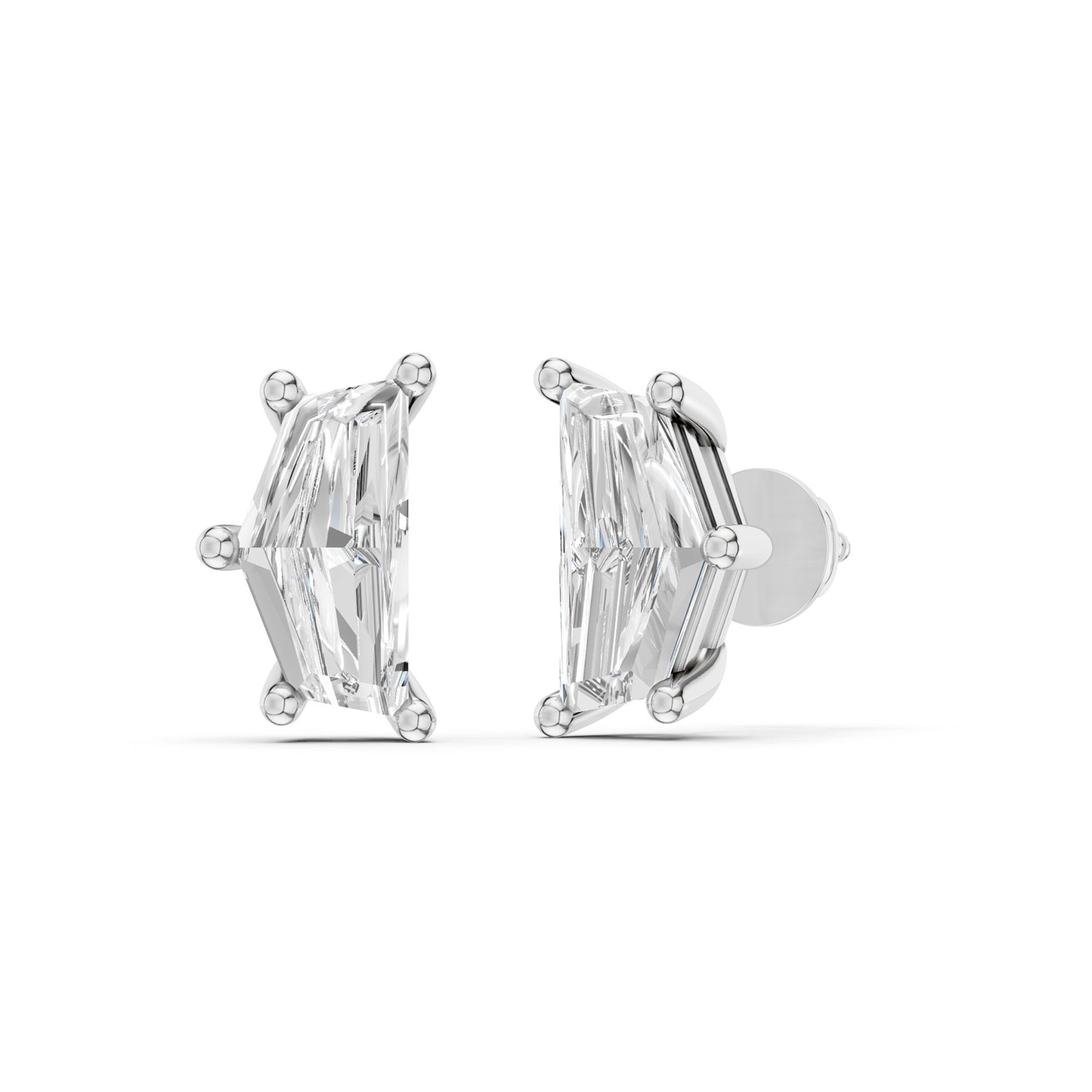 Epaulette-Cut Studs Medium
