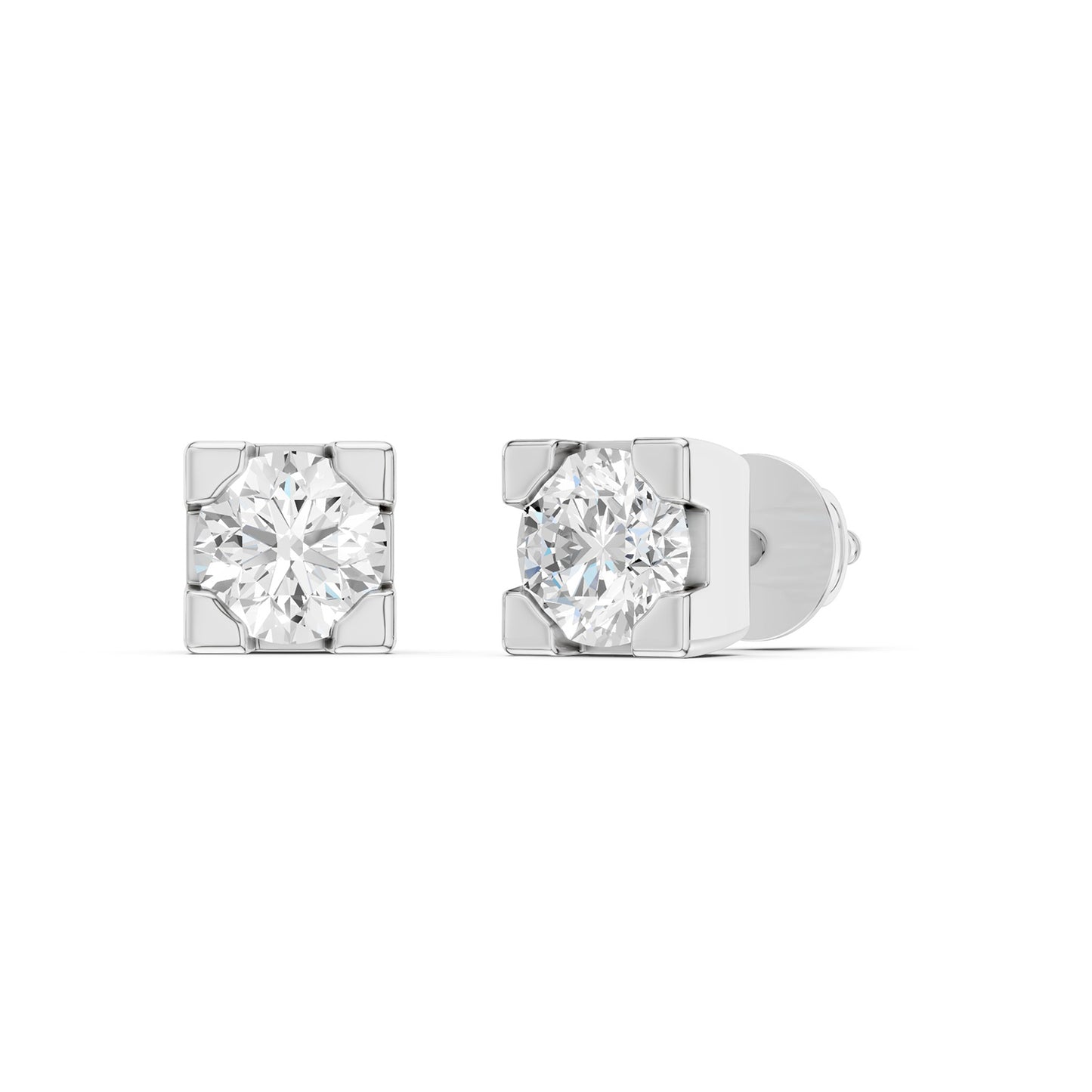 Minimalist Square Studs Small