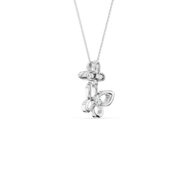 Entwined Butterfly Necklace