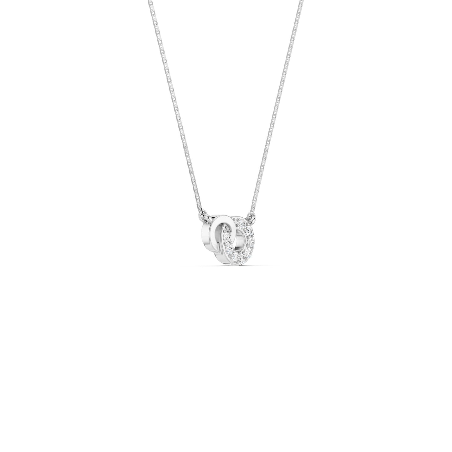 Interlocked Hoops Necklace