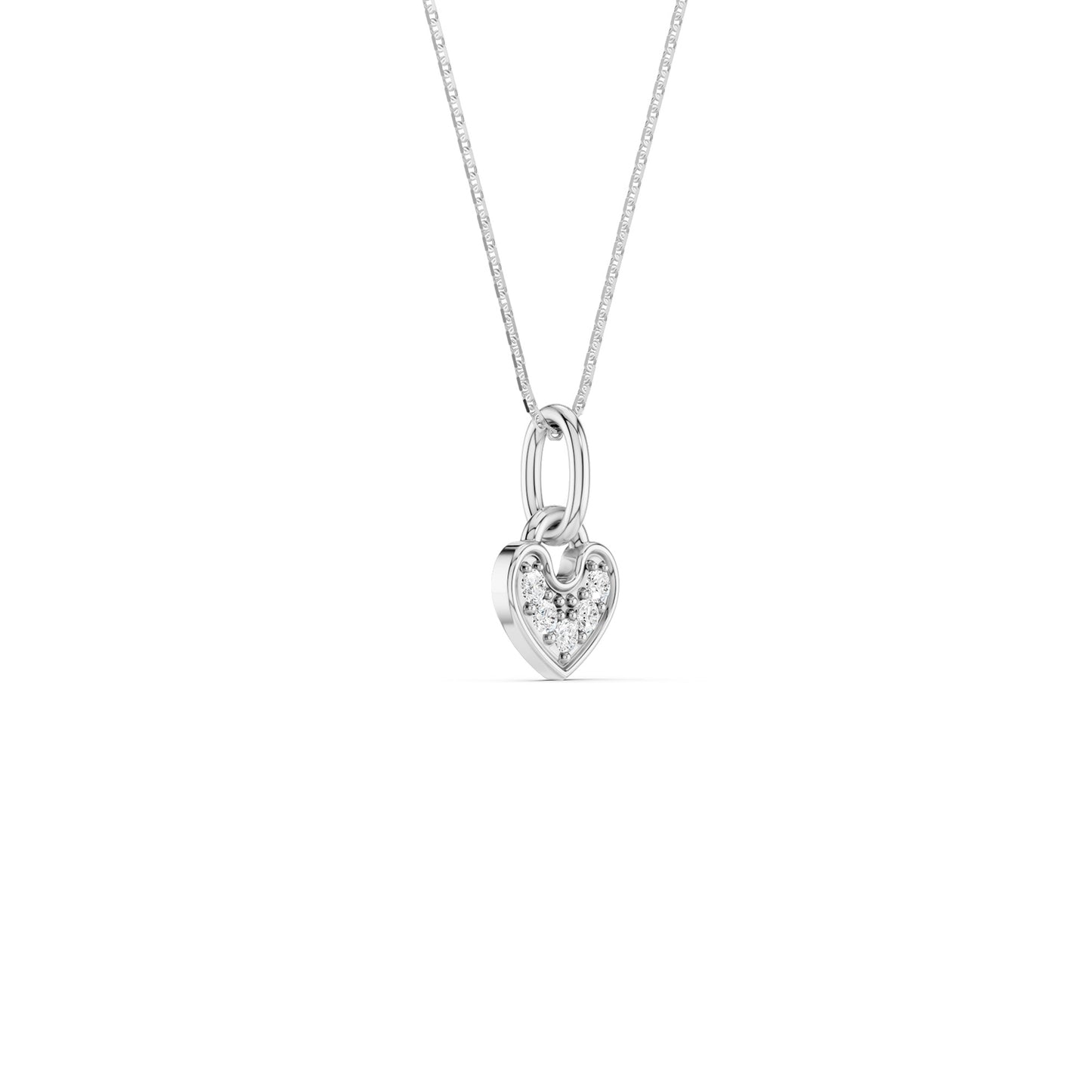 Locked Heart Pendant