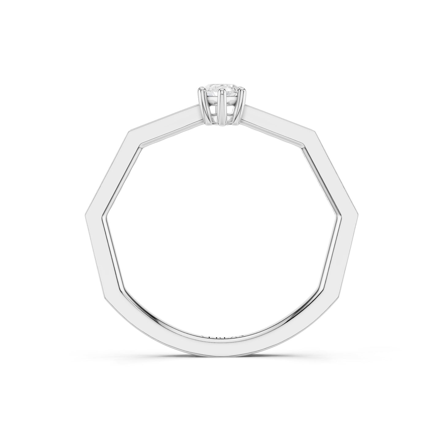 Octad Marquise Channel Set Ring