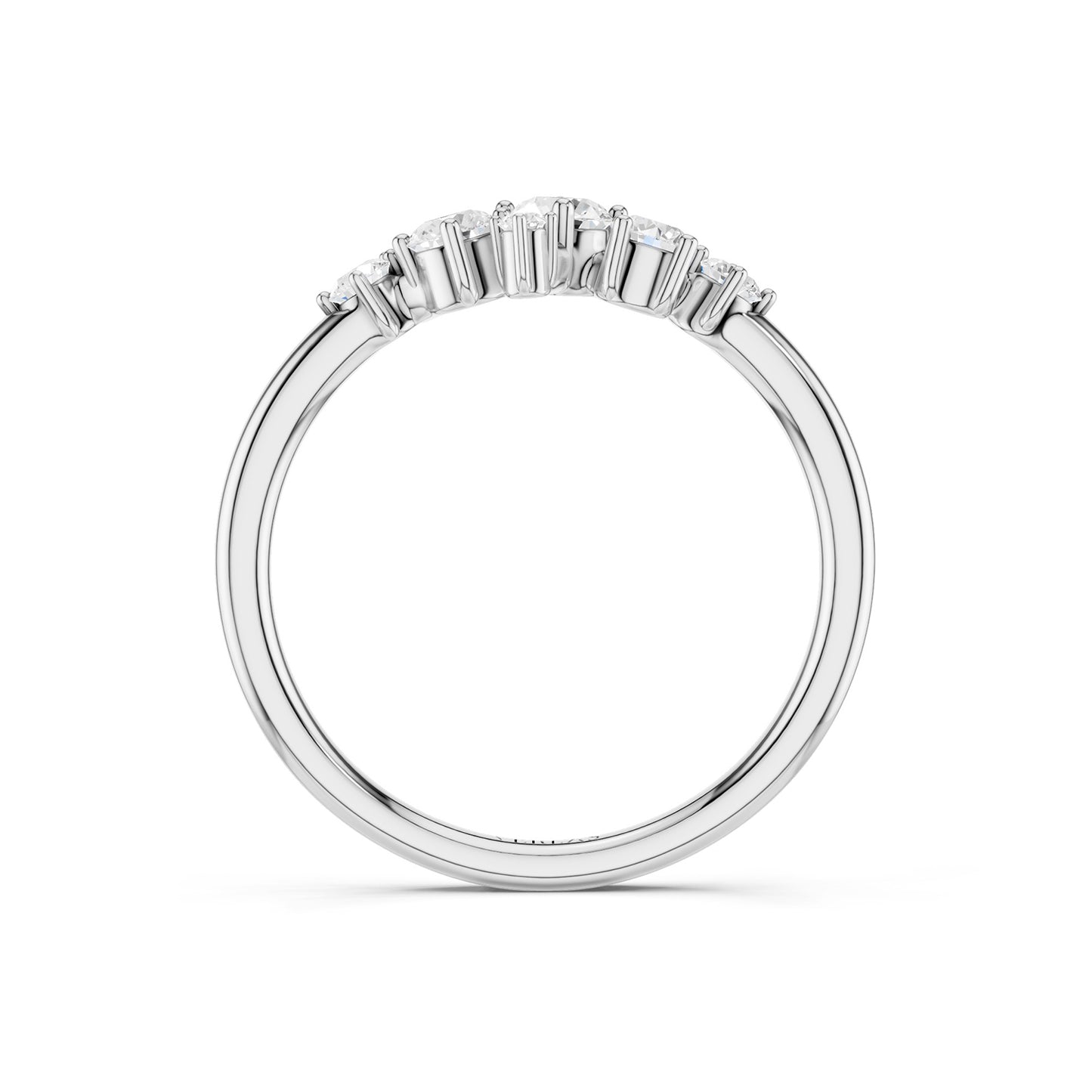 Celestial Cluster Diamond Ring