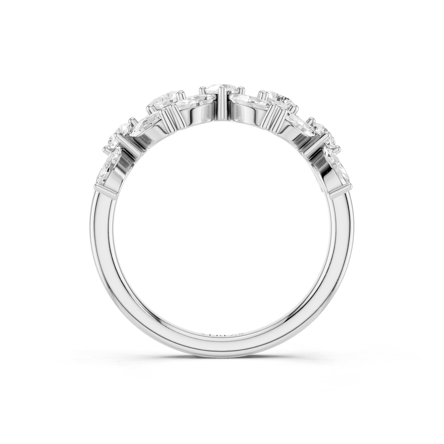 Alyssa Trio Marquise Bouquet Ring