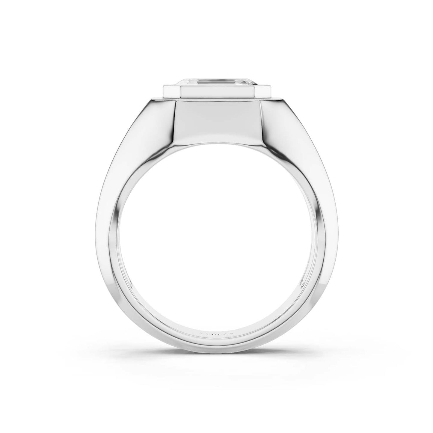 Emerald-Cut Signet Ring
