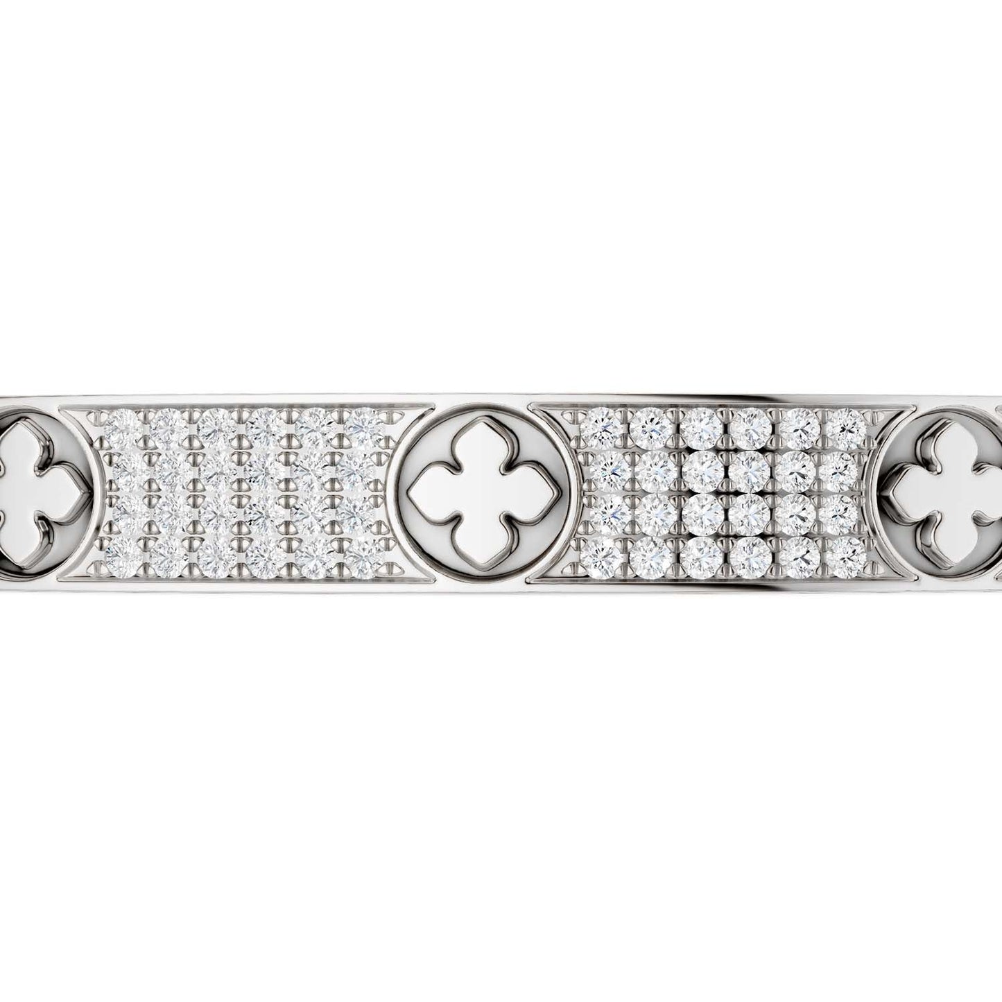 La Fleur 4-Rows Round Bangle