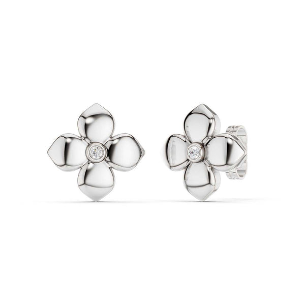 La Fleur Classic Diamond Studs