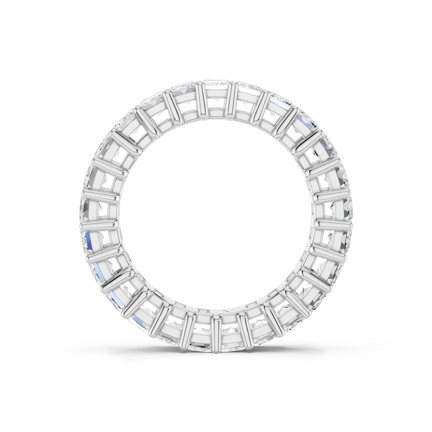 Classic Emerald Eternity Band