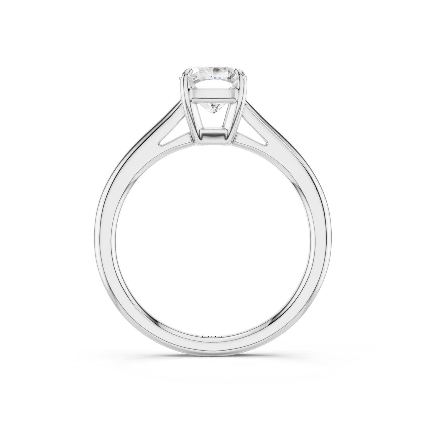 Iconic Cushion Solitaire Ring