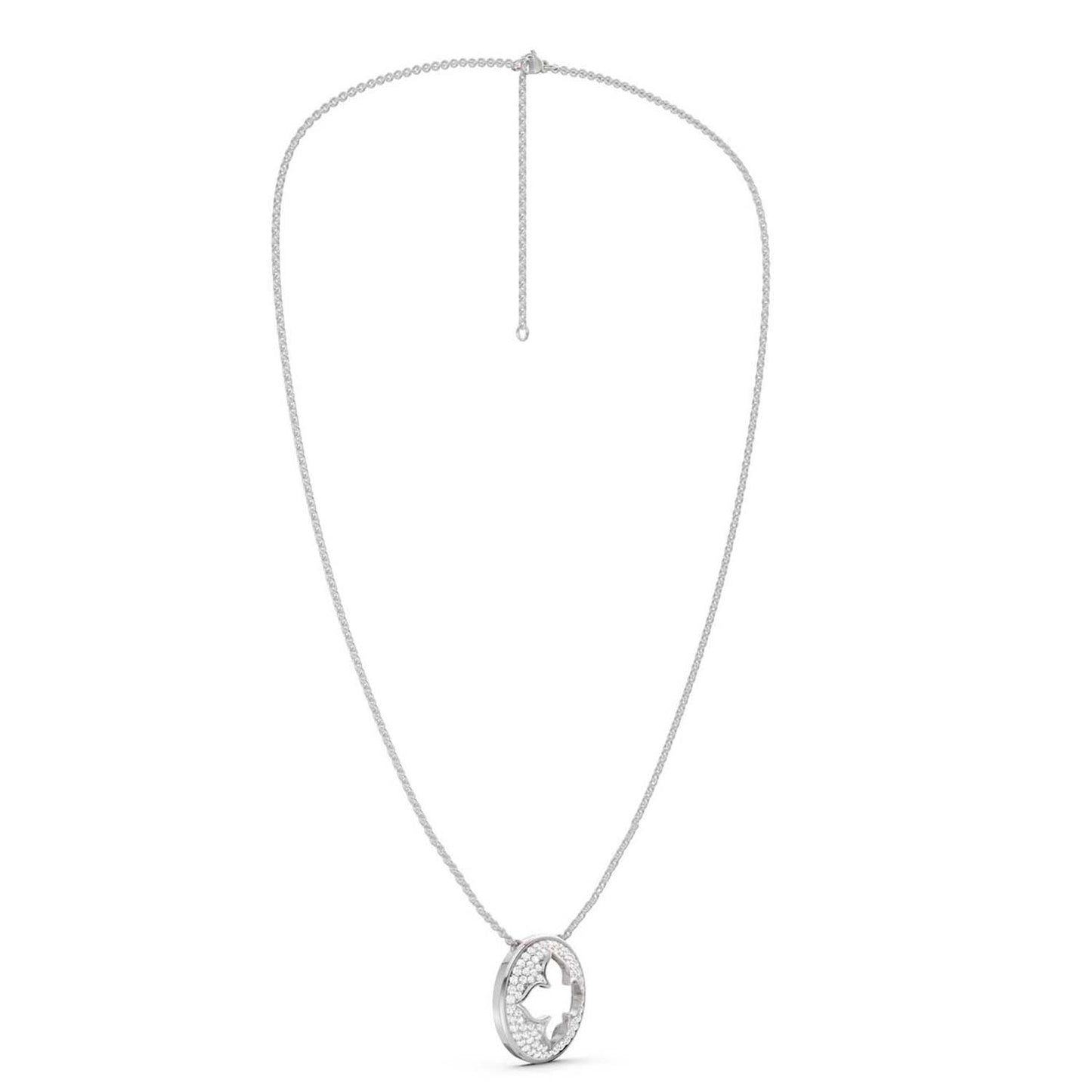 La Fleur Luxe Groove Pendant Necklace