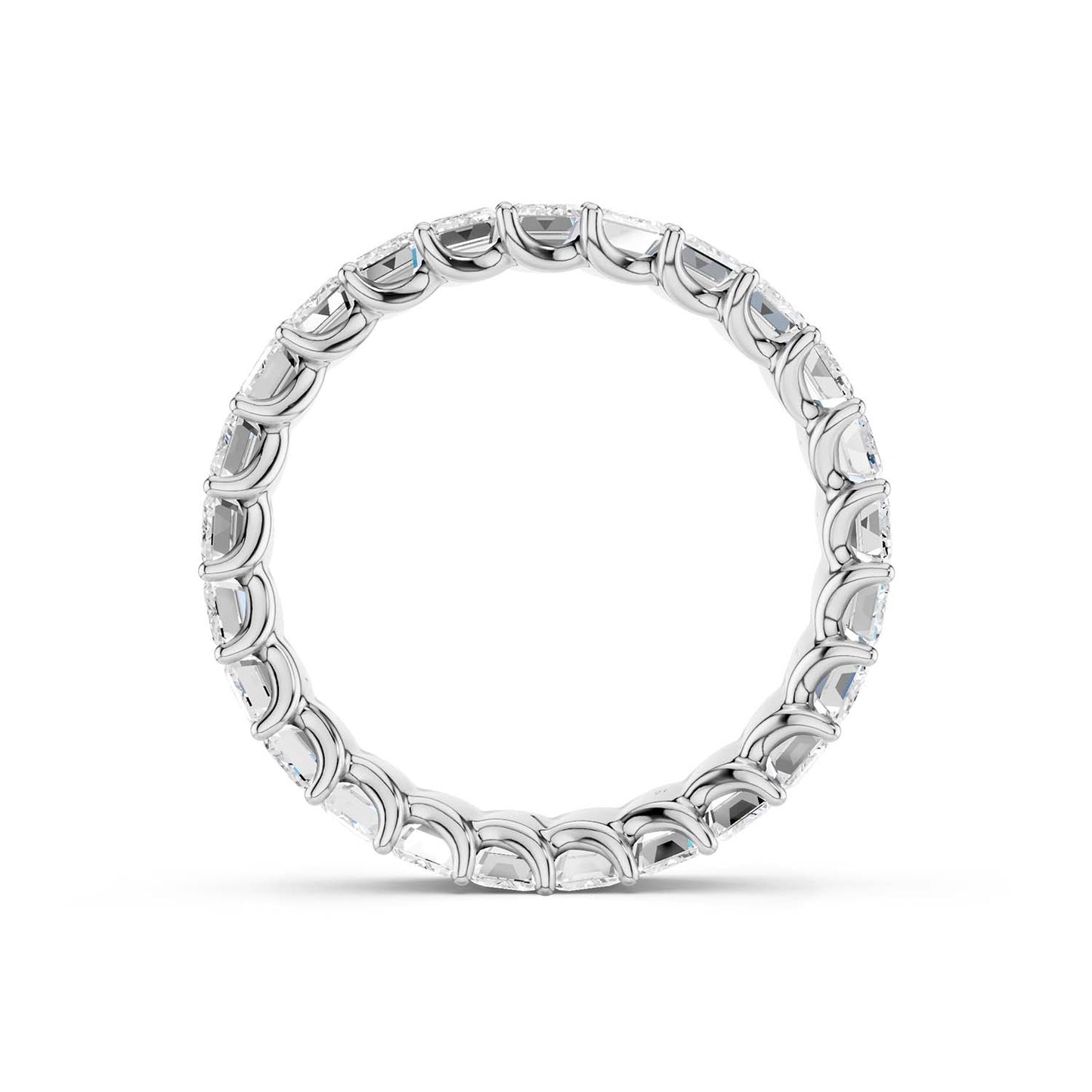 Classic Emerald Eternity Band