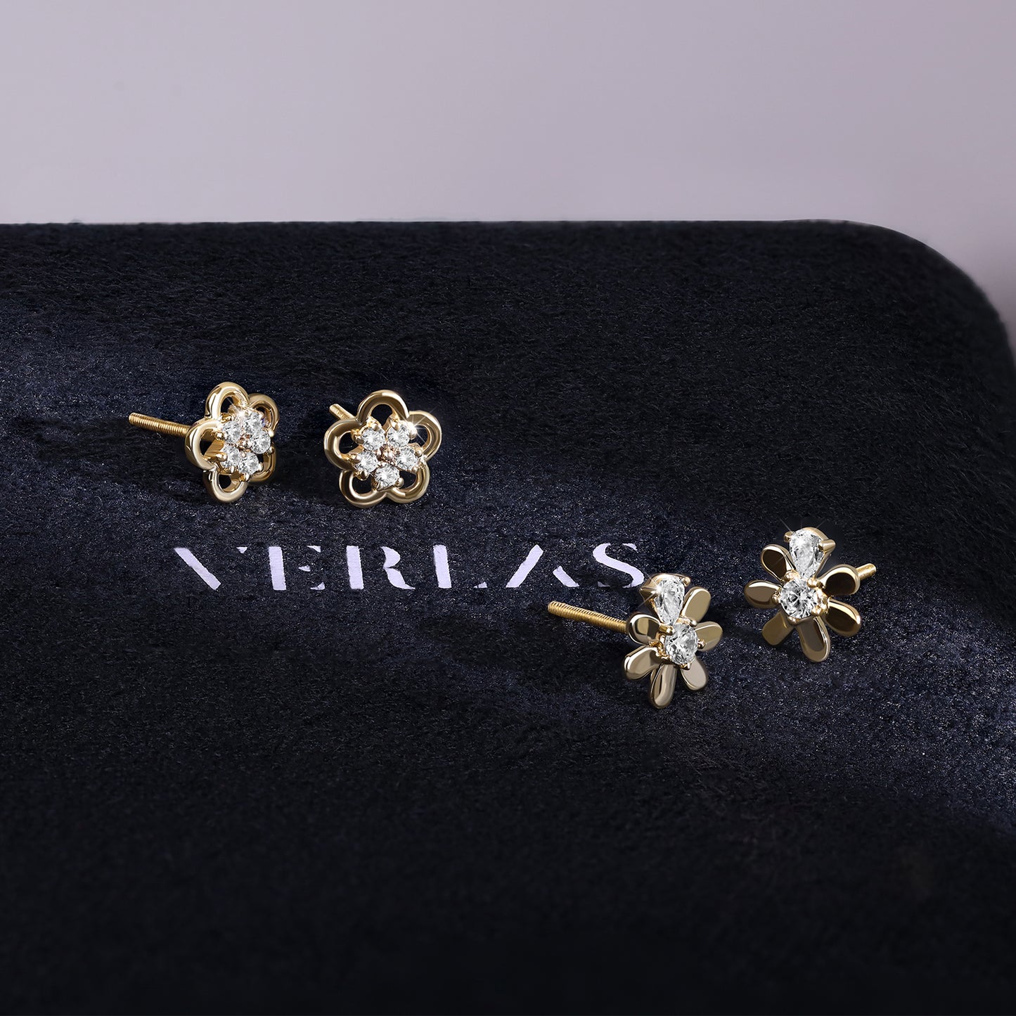 Petal Crest Studs