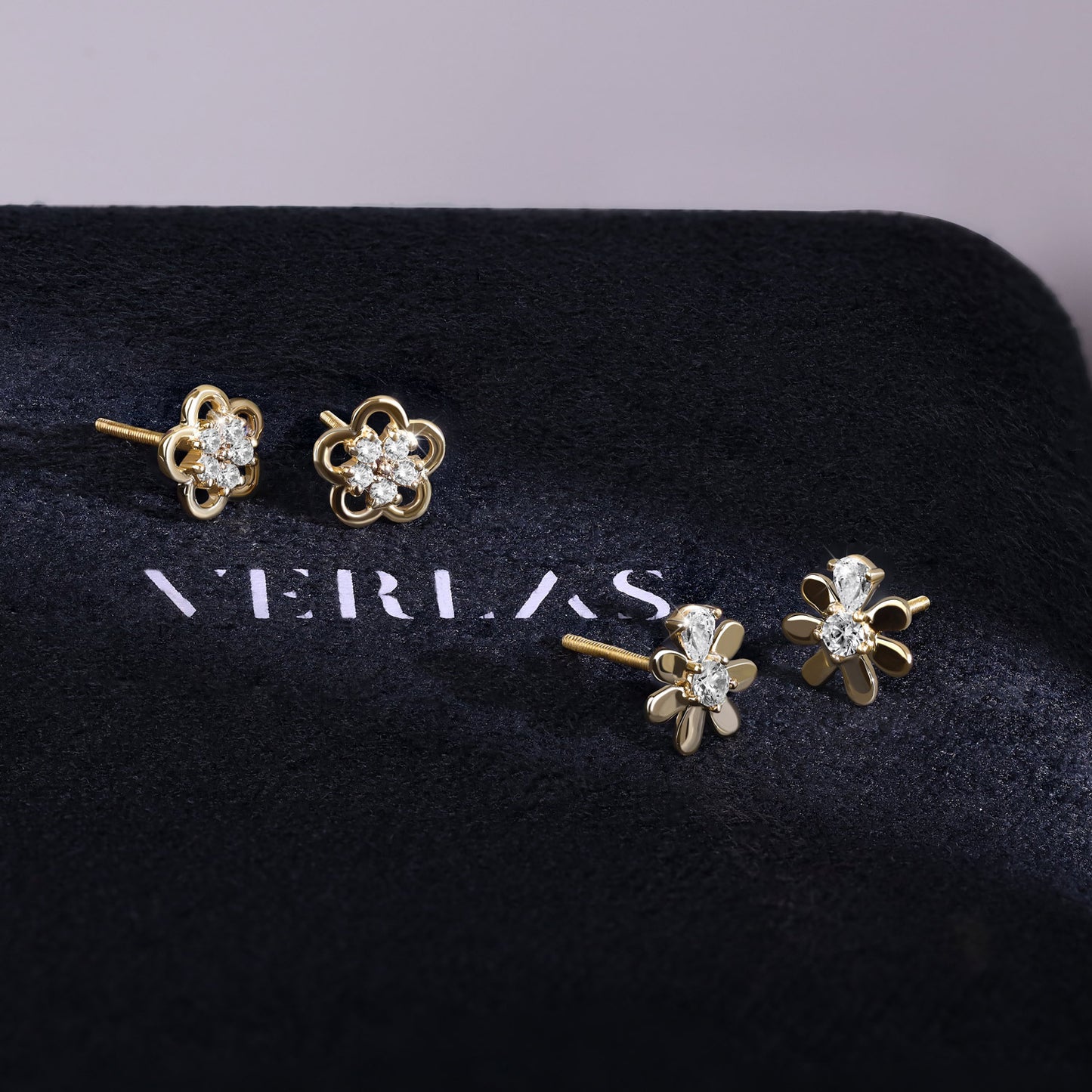 Petal Crest Studs