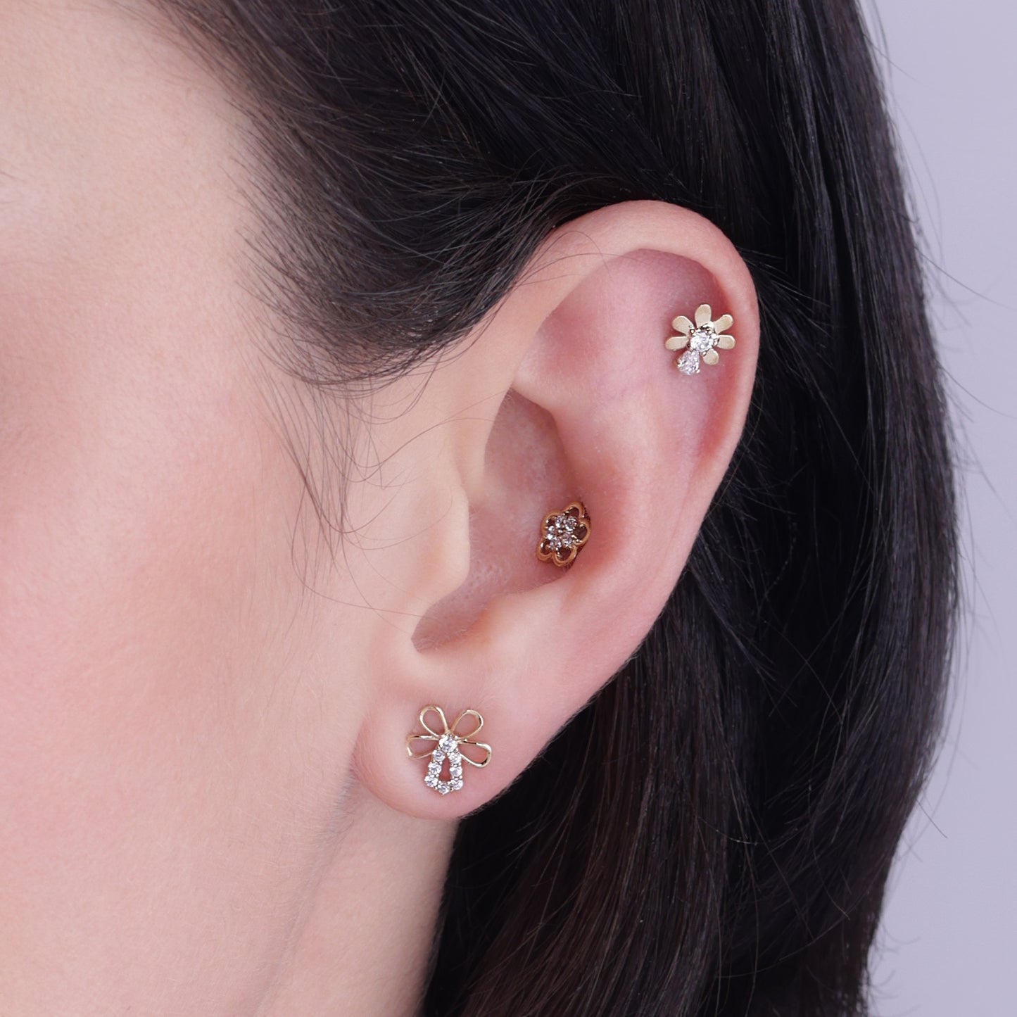 Petal Crest Studs
