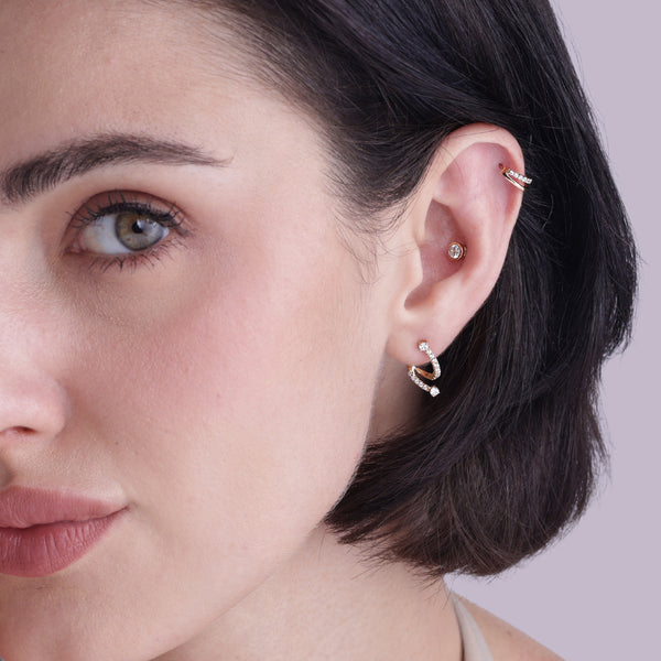 Twisted S Hoops