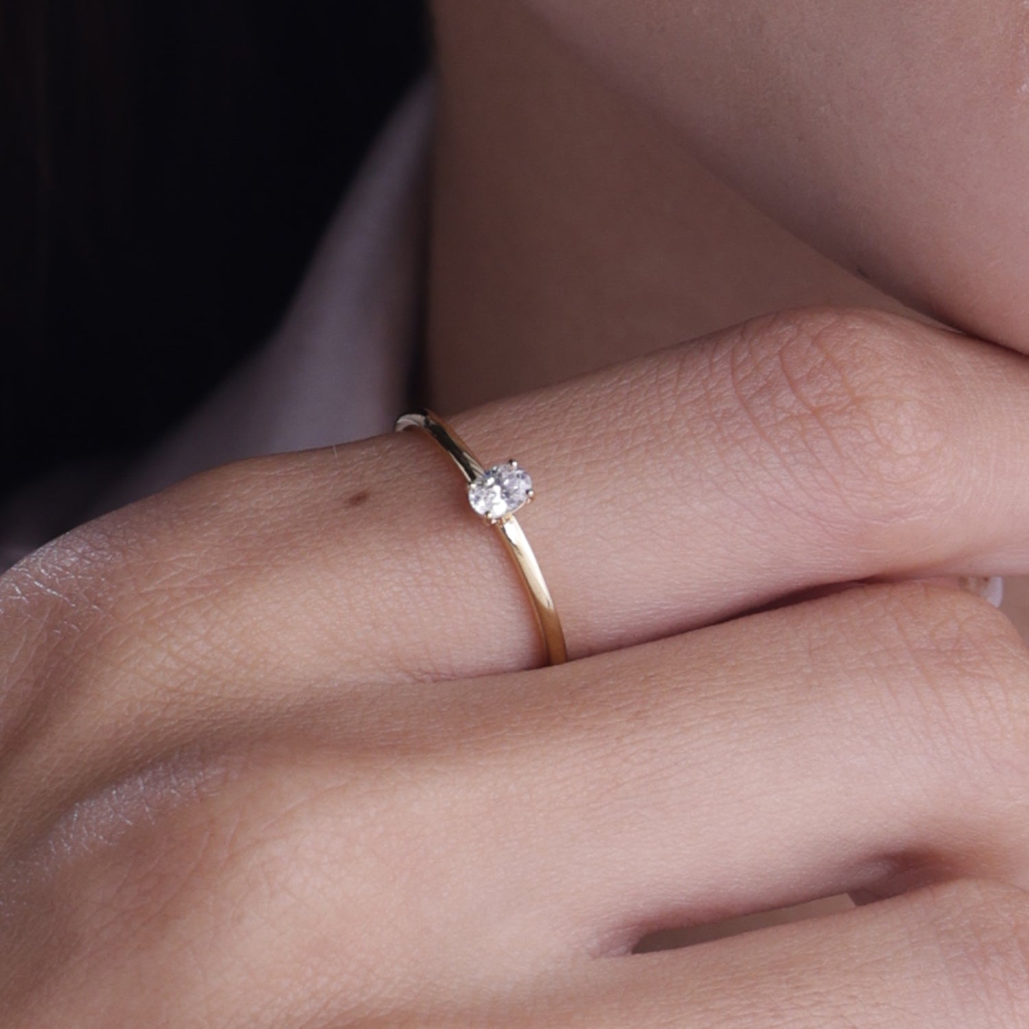Ellipse Iconic Peg Head Ring