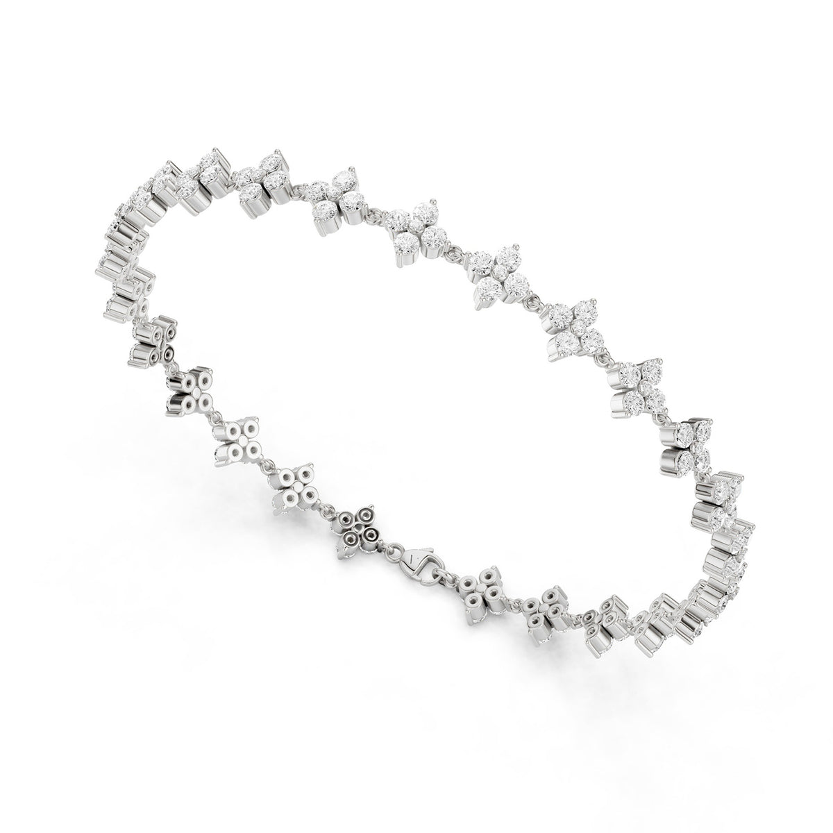 Alyssa Blossom Luxe Tennis Bracelet