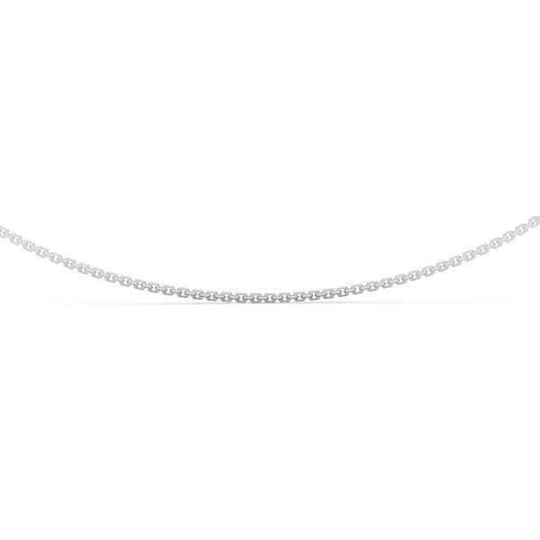 Diamond Cut Cable Chain with Lobster Lock
