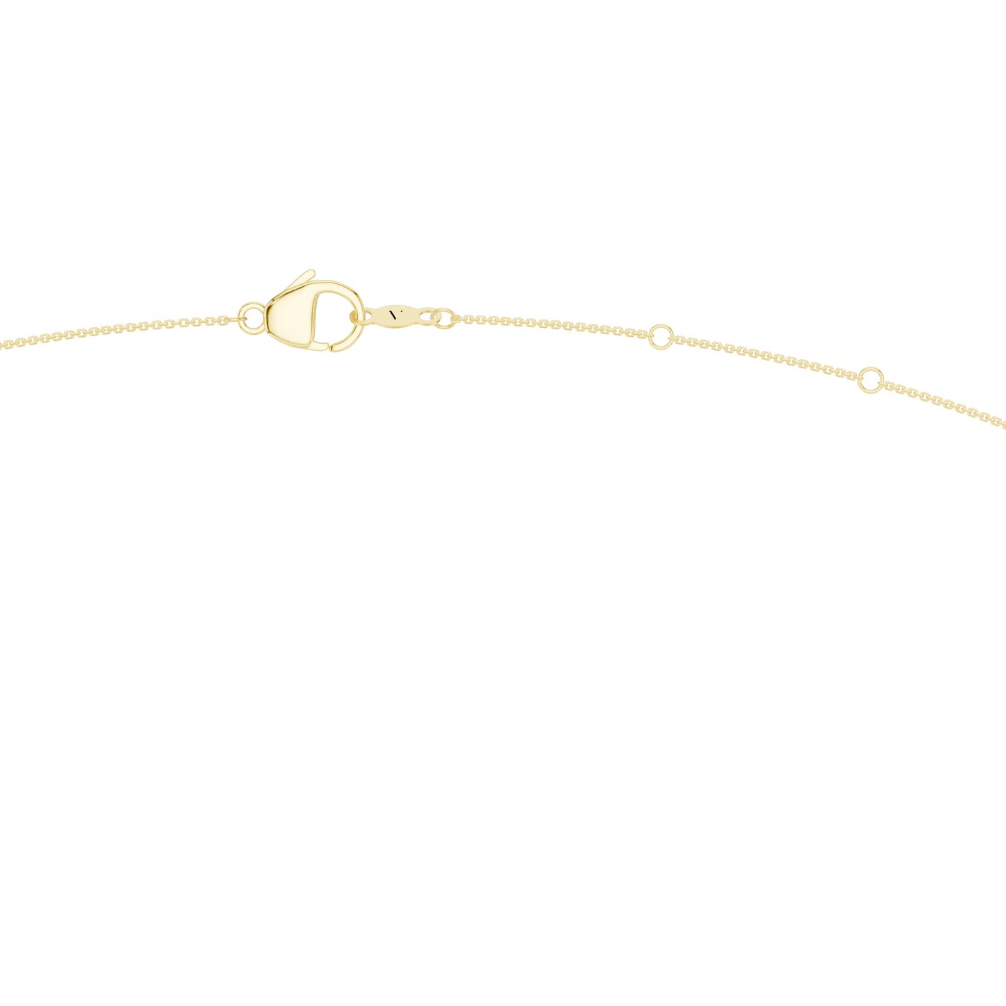 Diamond Cut Cable Chain with Lobster Lock