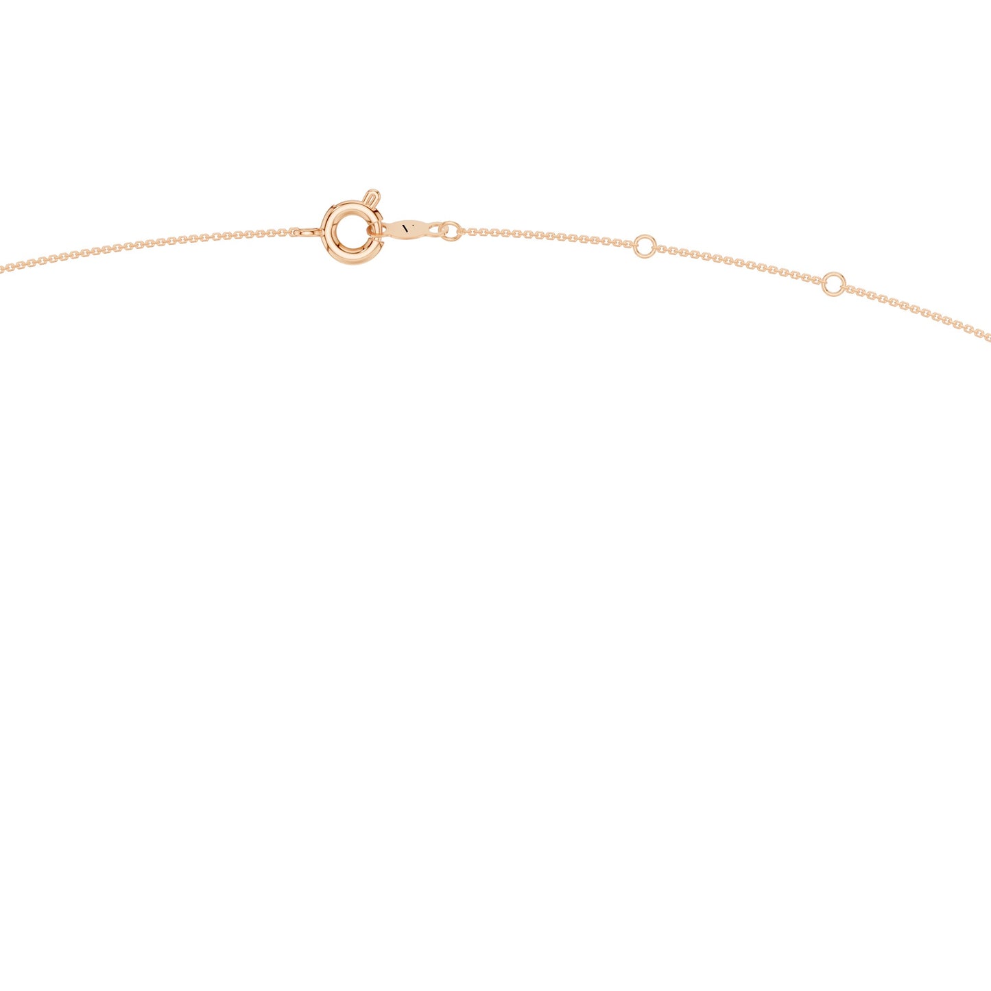 Diamond Cut Cable Chain With Spring Lock