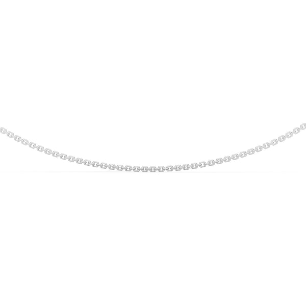 Diamond Cut Cable Chain With Spring Lock
