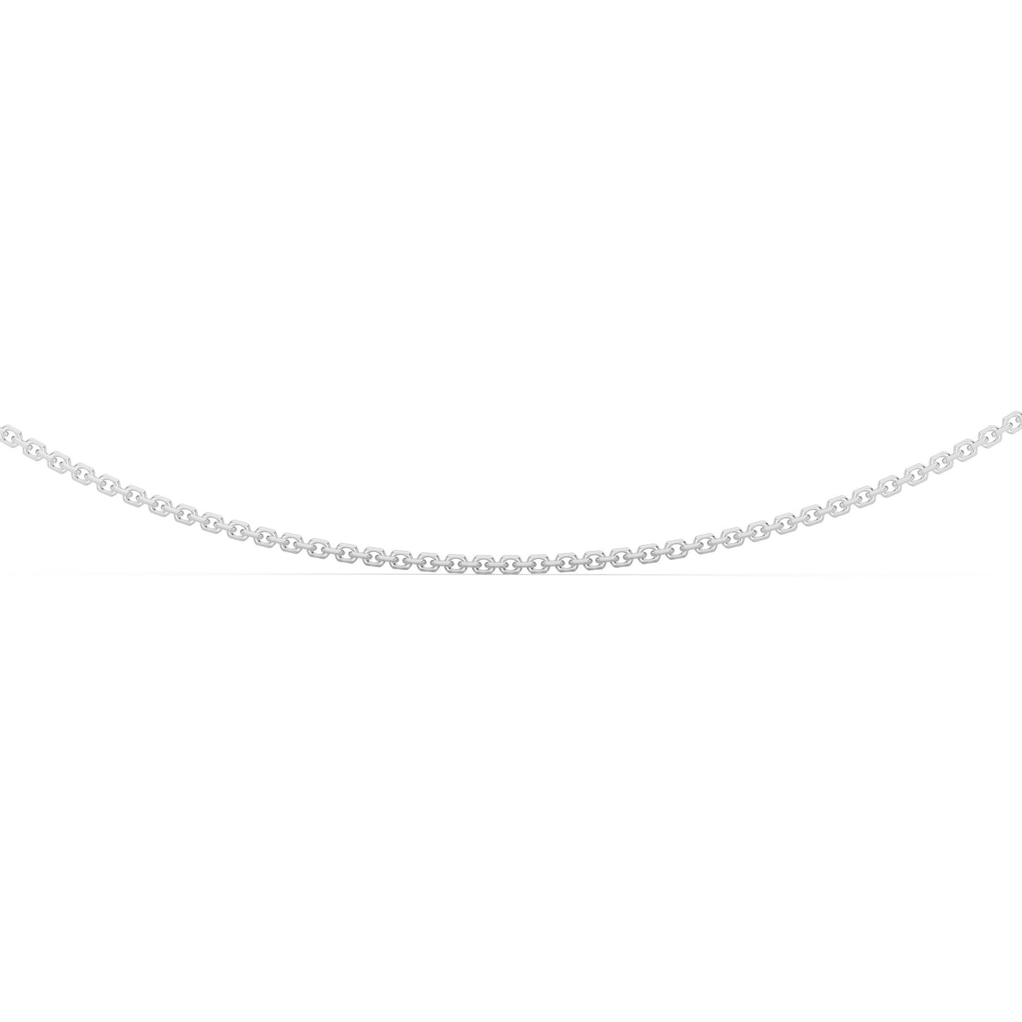 Diamond Cut Cable Chain With Spring Lock