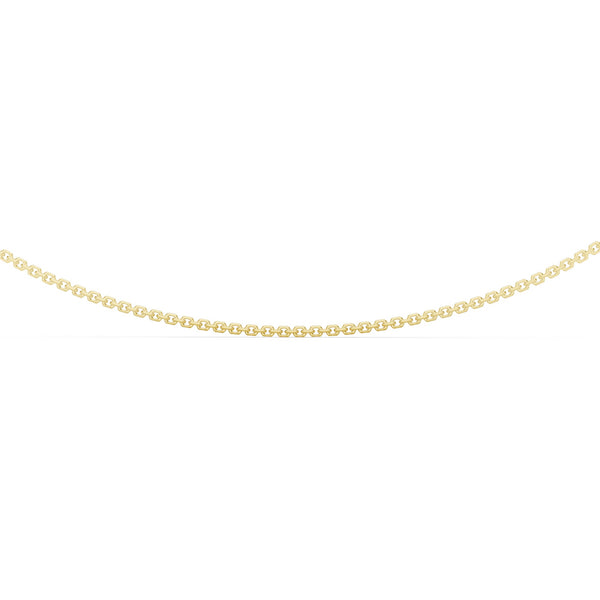 Diamond Cut Cable Chain With Spring Lock