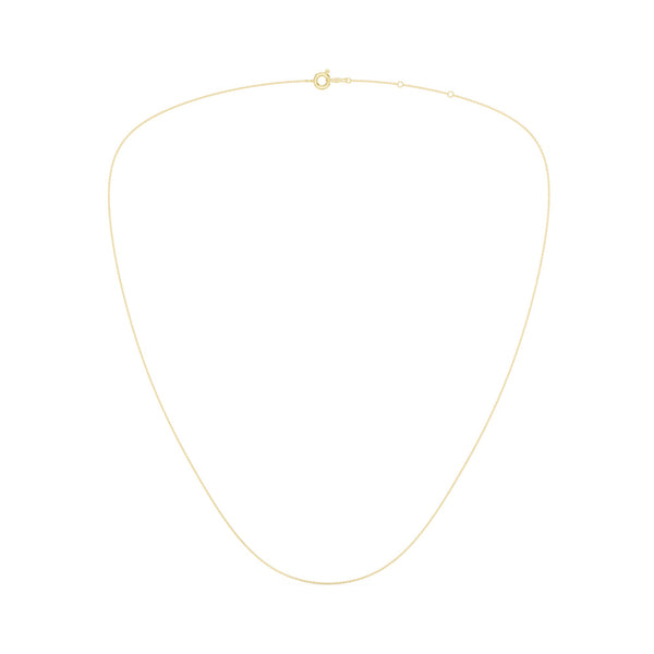 Diamond Cut Cable Chain With Spring Lock