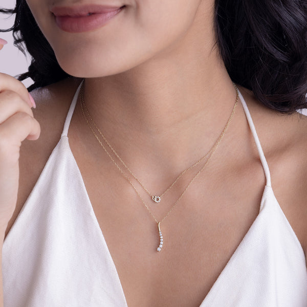 Interlocked Hoops Necklace