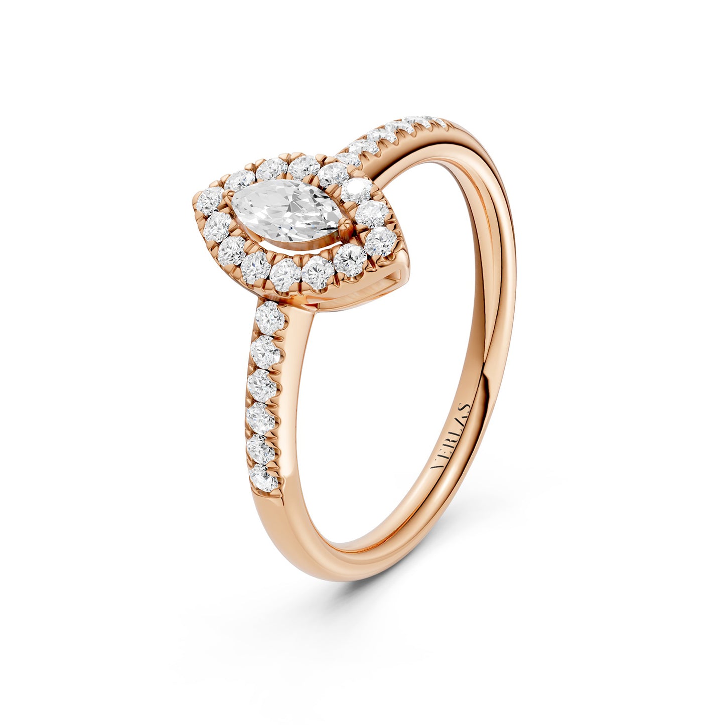 Signature Marquise Halo Ring