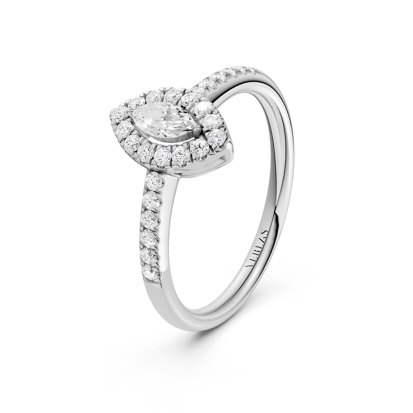 Signature Marquise Halo Ring