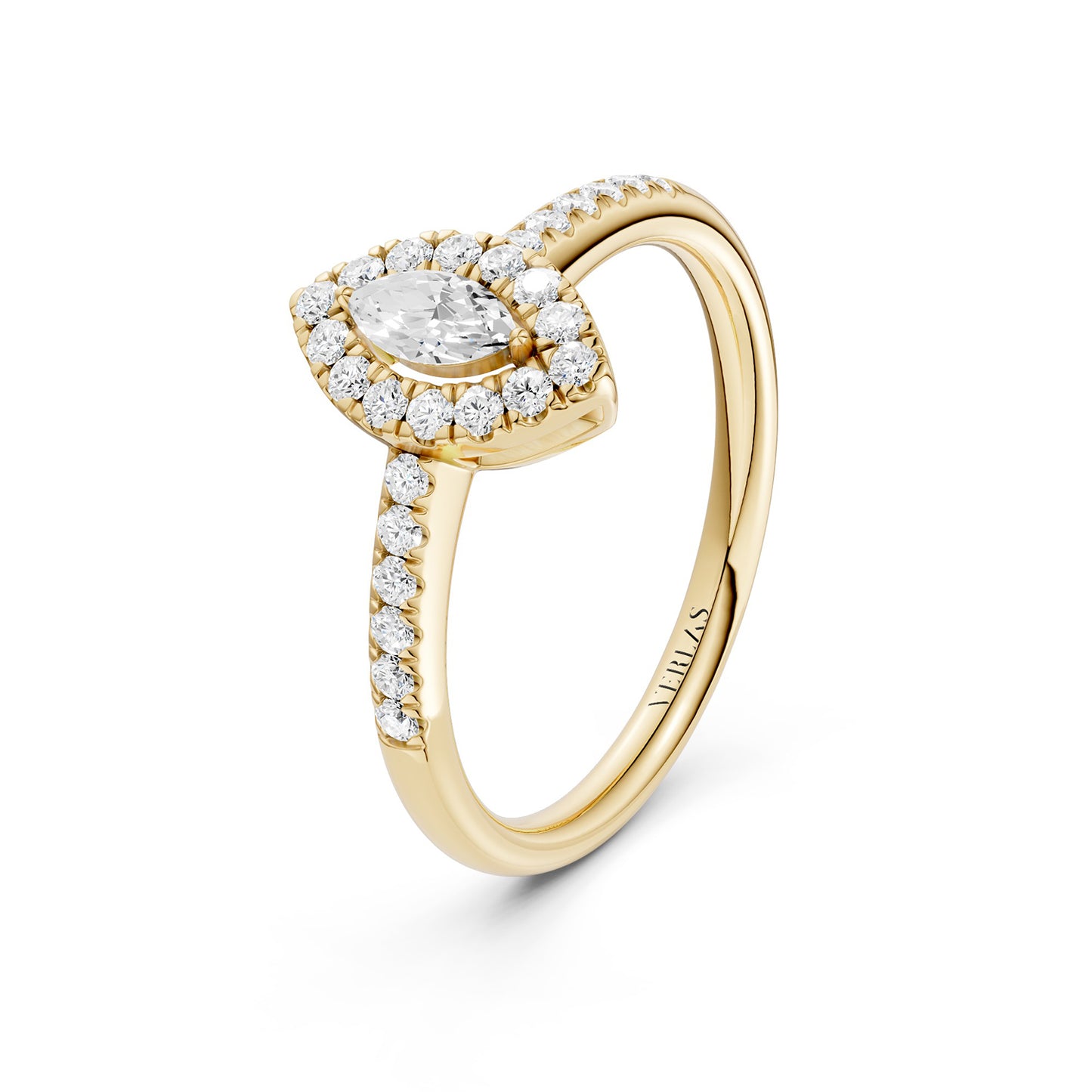Signature Marquise Halo Ring