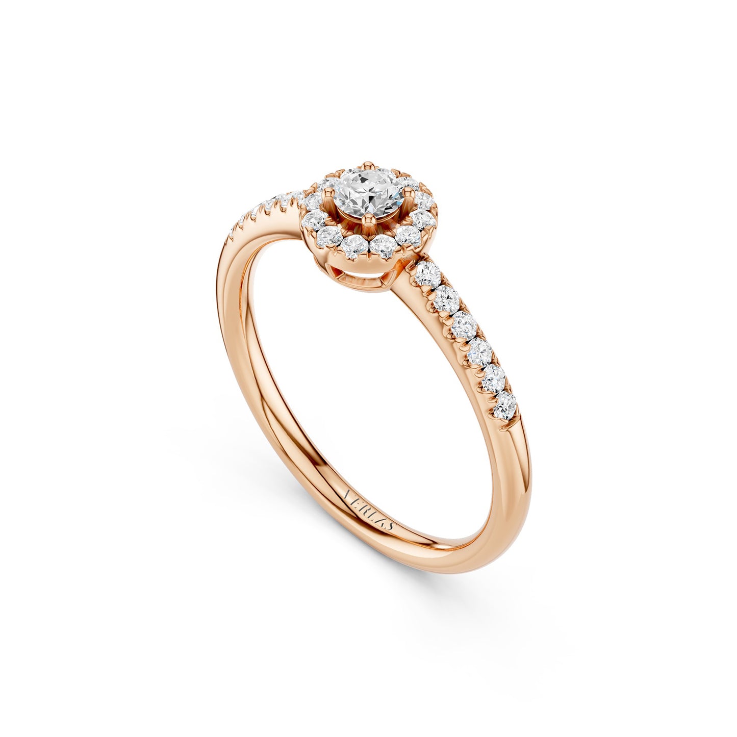 Signature Round Halo Ring