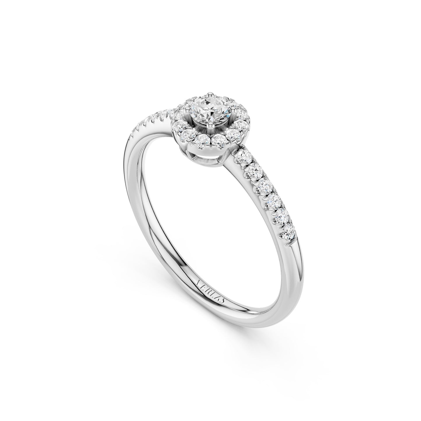 Signature Round Halo Ring