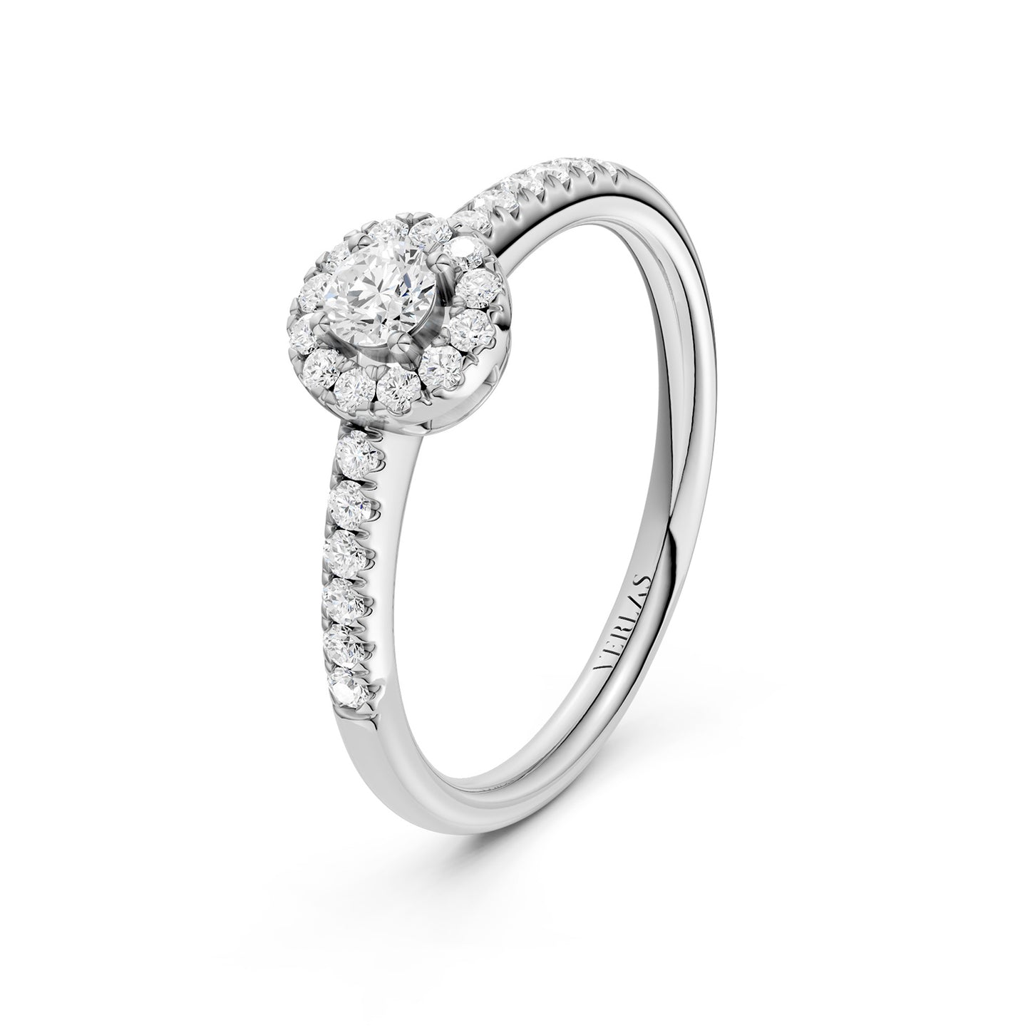 Signature Round Halo Ring