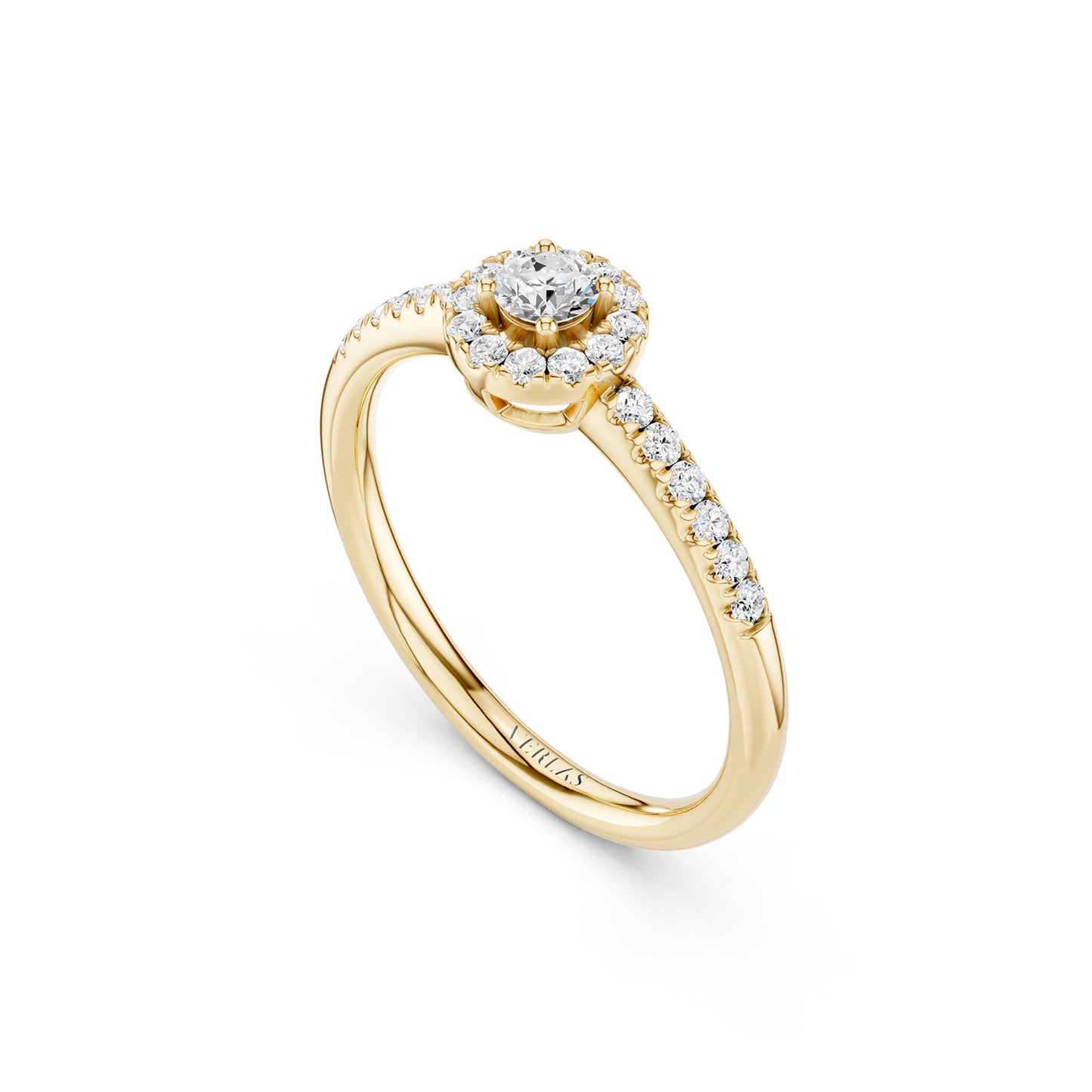 Signature Round Halo Ring