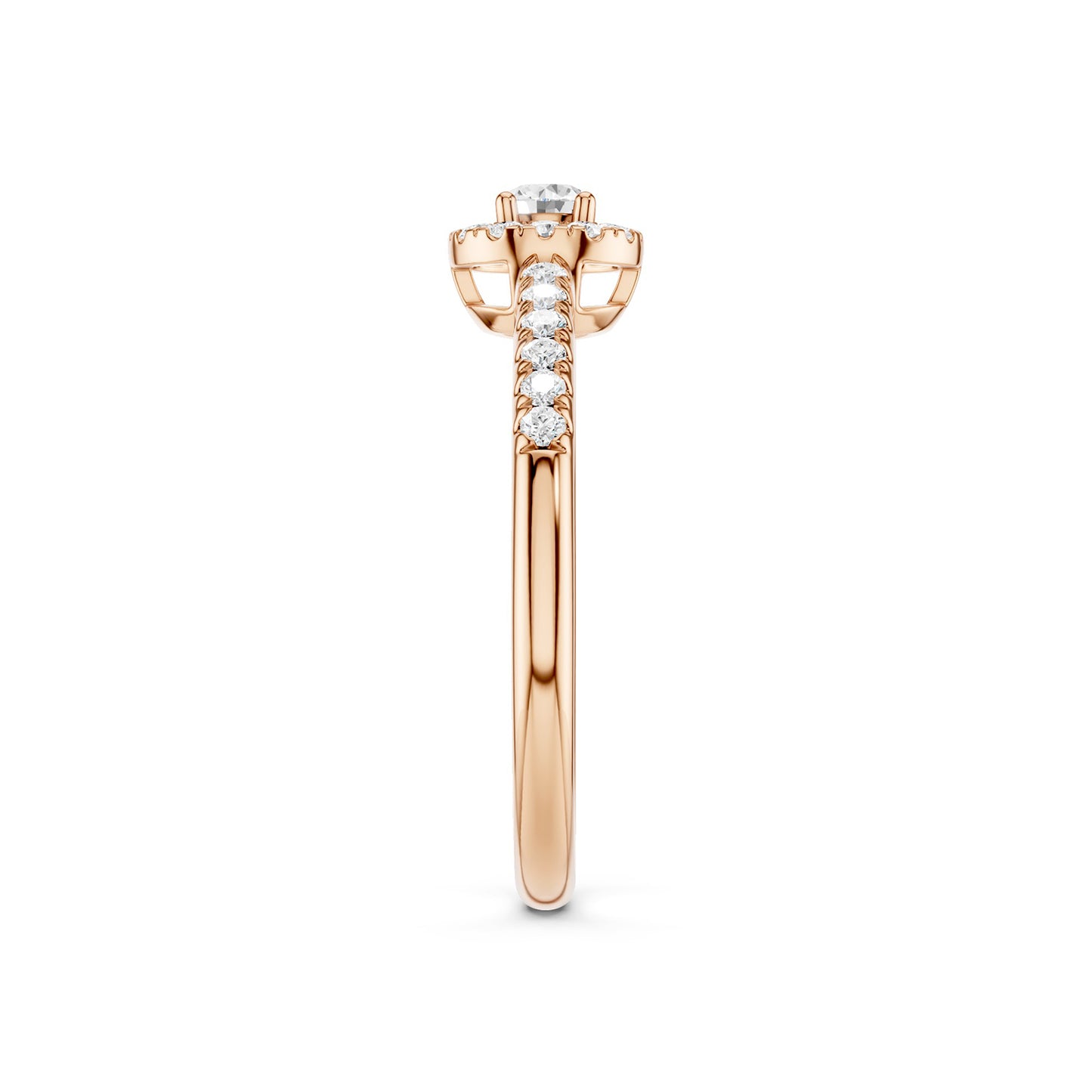 Signature Round Halo Ring