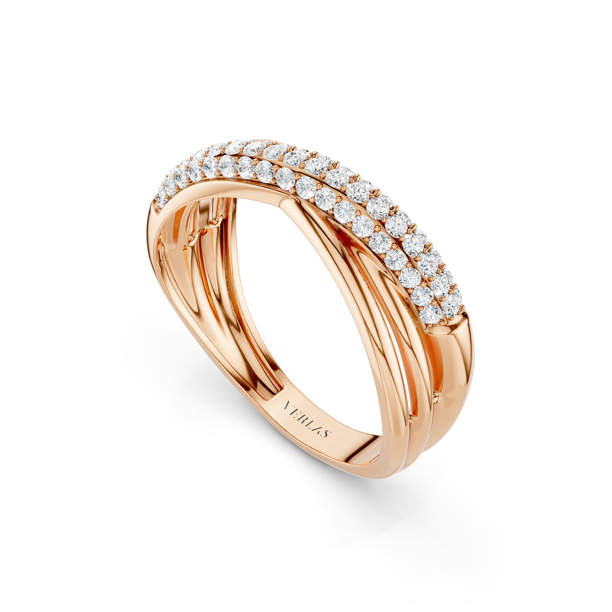 Entwined Crossover Ring