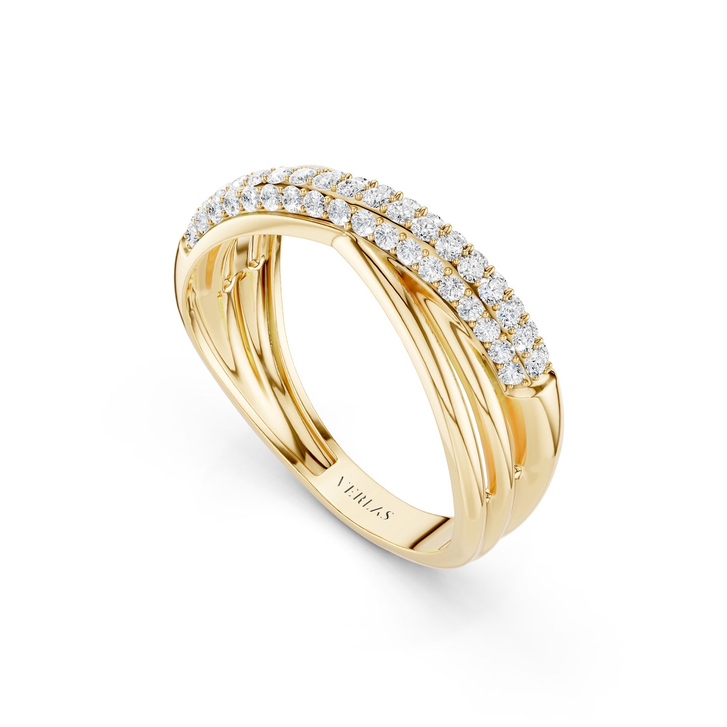 Entwined Crossover Ring