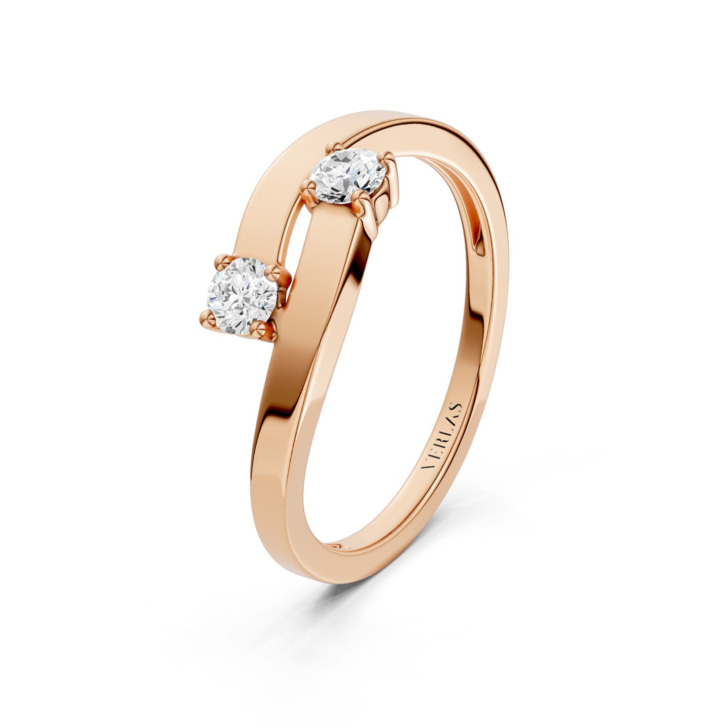Duo Embrace Ring