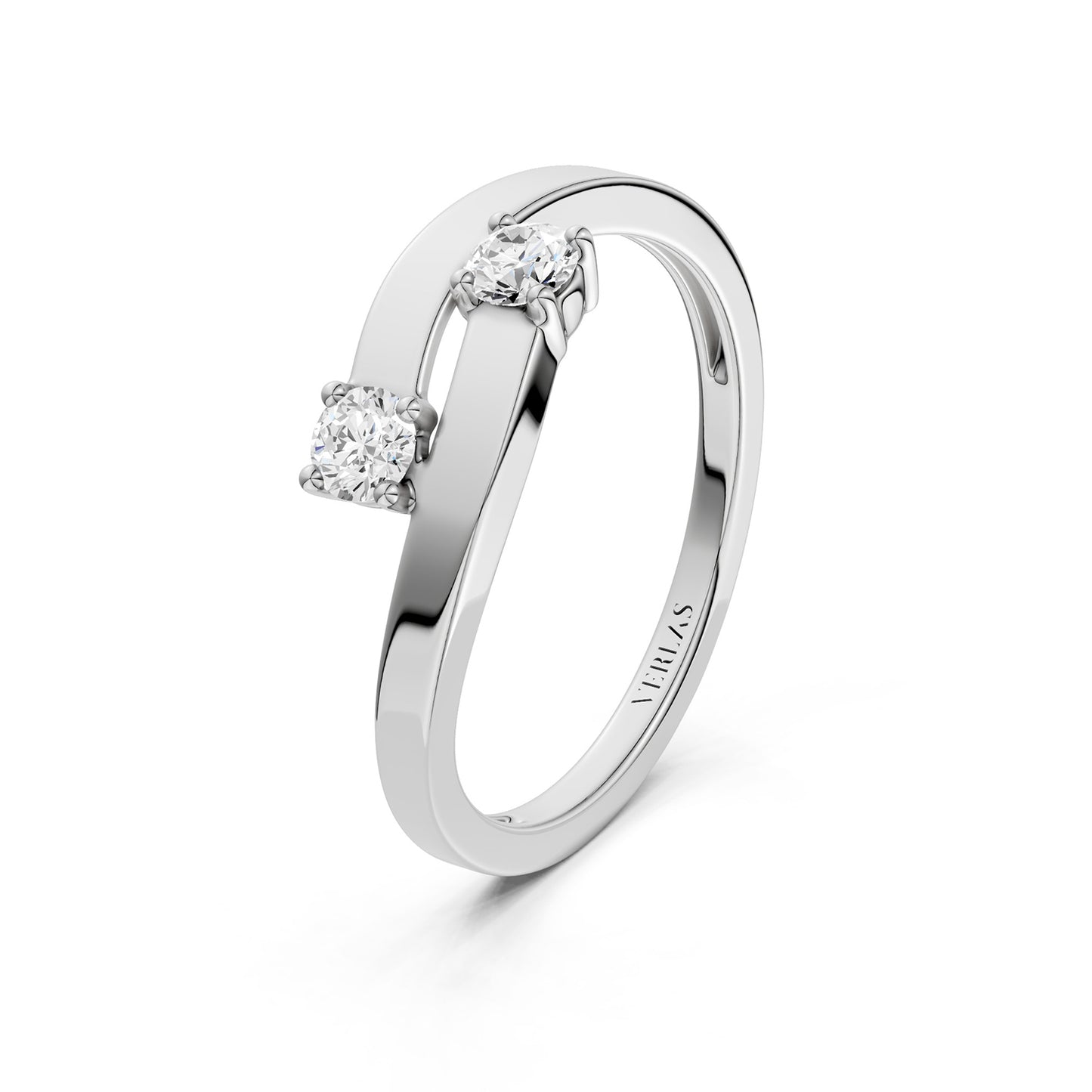 Duo Embrace Ring