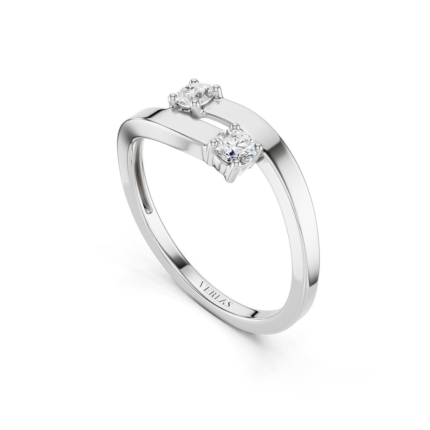 Duo Embrace Ring