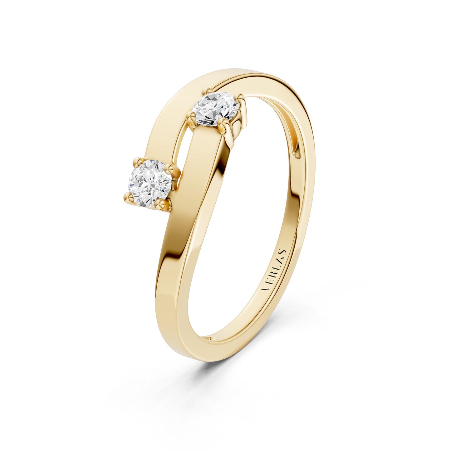 Duo Embrace Ring